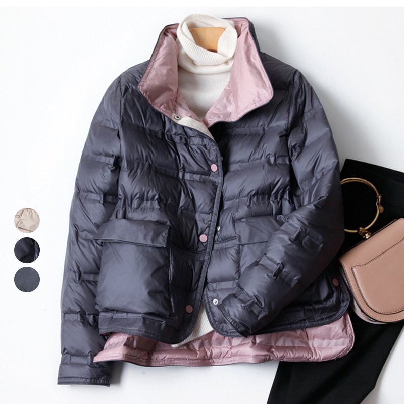 ダウンジャケット ジャケット ダウンコート ダウン エコダウンジャケット ロング レディース 軽量