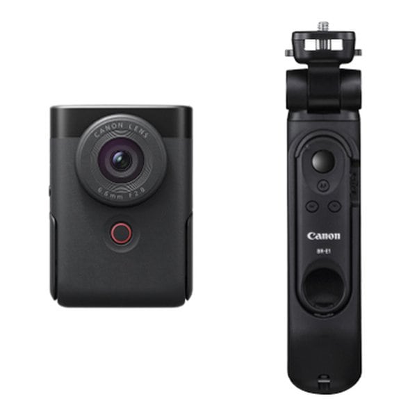 PowerShot V10 トライポッドグリップキット Vlogカメラ＋HG-100TBR/ブラック PSV10TRIPODKITBK