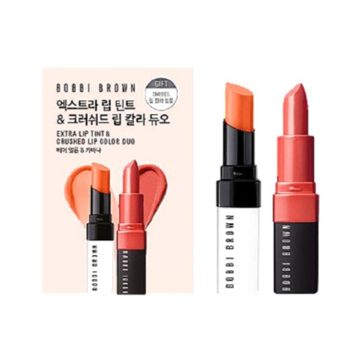 [BOBBI BROWN] Extra Lip Tint + Crush Lip Color Duo Set 5,546円