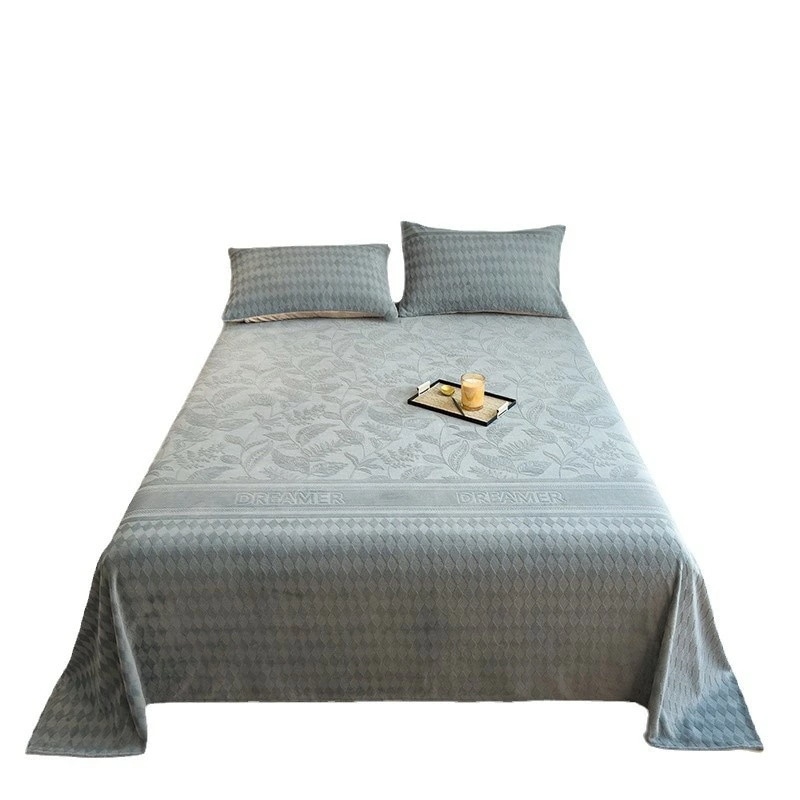 毛布 スローケット 冬 暖かい ベッドシーツ コーラルフランネル ダブルサイド おしゃれ