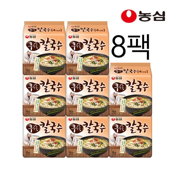 ずるずるカルグクス 97gx 4個入りx 8パック