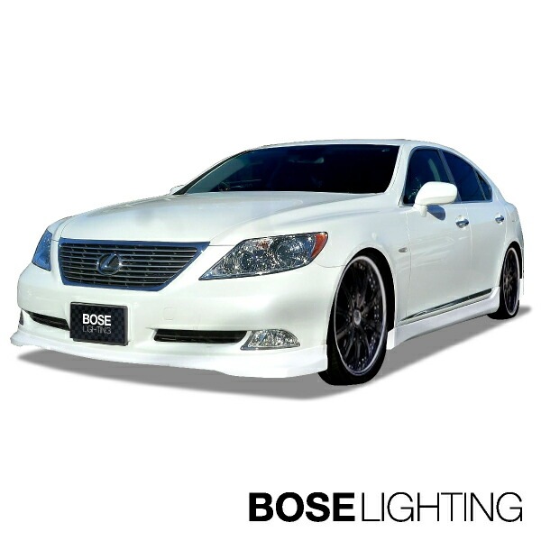 レクサス LS414 / 600h USF40 前期 【 塗装済 or 未塗装品 】 エアロ ハーフエアロ フロントハーフスポイラー or サイドステップ or リアハーフスポイラー