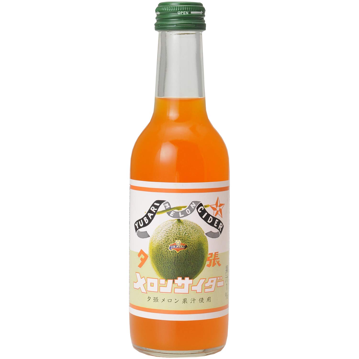 友桝飲料 夕張メロンサイダー 245ml×24本