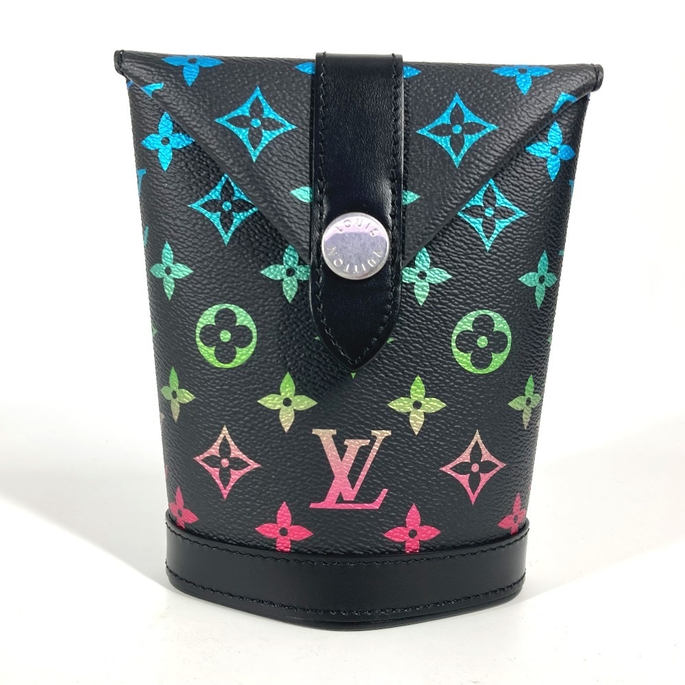 ショルダーバッグ M13906 エンべロップ・ポーチ モノグラムグラデーション カバン ポシェット フラップ レザー ブラック