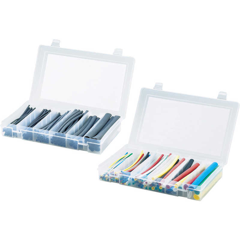 パンドウイット　熱収縮チューブ キットボックス サイズコンビネーション 黒　KPHSTT1