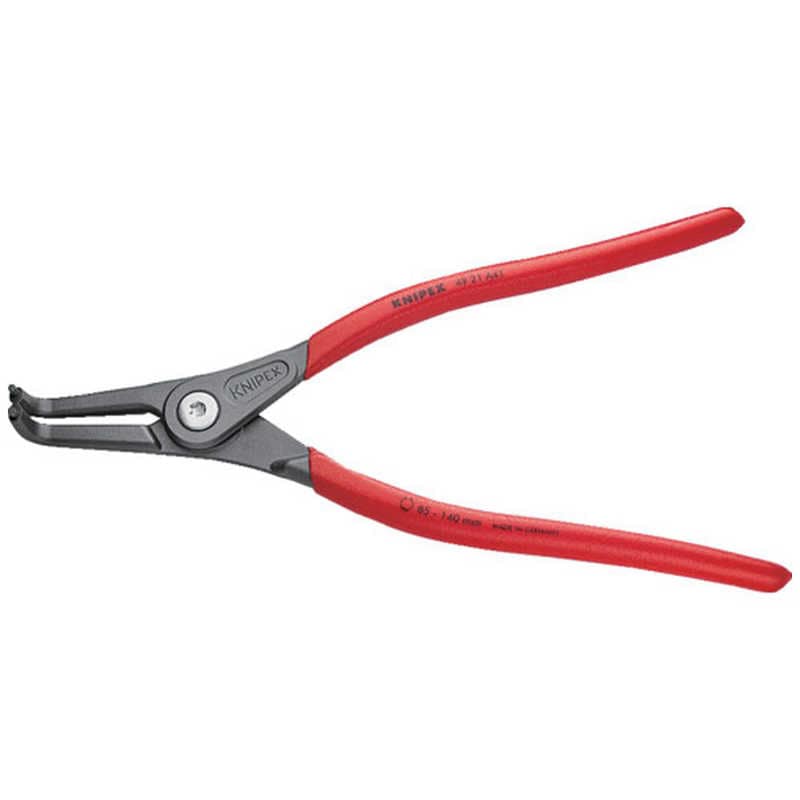 KNIPEX社　軸用精密スナップリングプライヤｰ 曲画像はイメージです実際の商品とは異なります　4921-A41