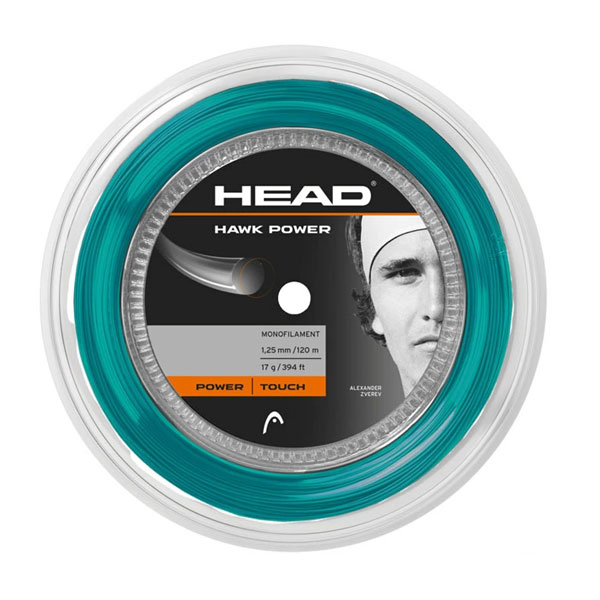 HEAD ヘッド HAWK POWER 200m テニスストリングリール テニス ガット 281032-PT