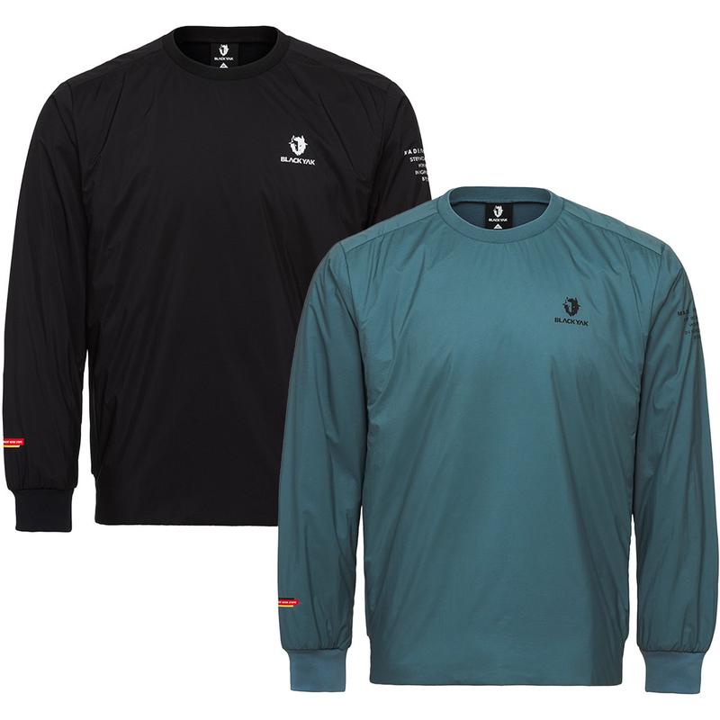 25年新商品 DNS 男性 高機能性 パディング プリマロフト アーノルド インシュレーション ラウンド 長袖Tシャツ1BYRTWU003