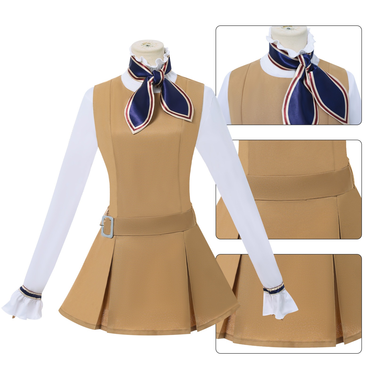 急速出荷 コスプレ 仮装梅根cos服梅根2.0版cos梅根制服ワンピースコスプレコスプレ演技服 イベント用品