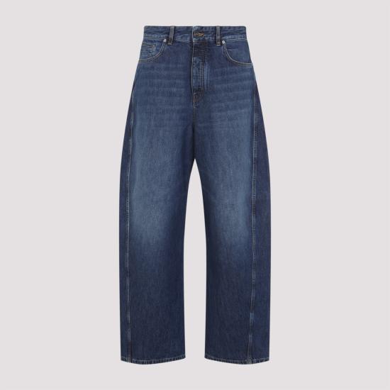GIVENCHY Men Straight Pants BM51MN516L 401 DARK BLUE
