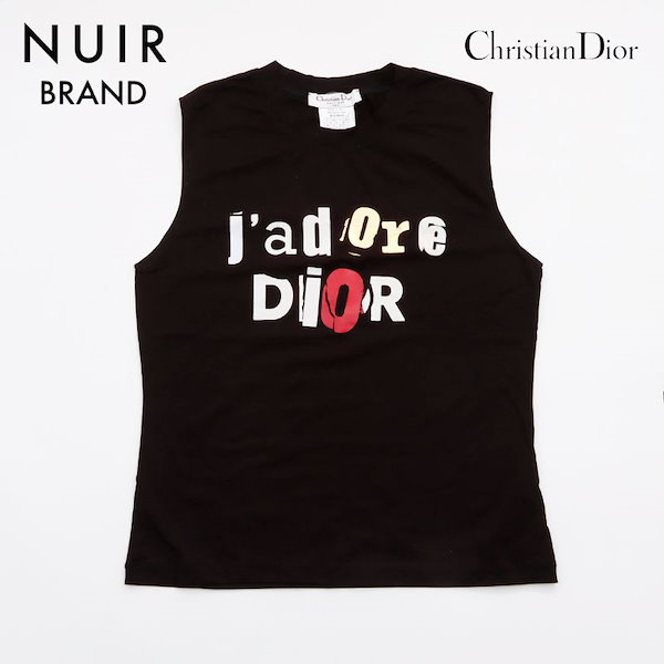 y2k 平成ギャル J'ADORE DIOR タンクトップ ラインストーン Christian Dior Rhinestone J'Adore Tank Top - irvrsbl