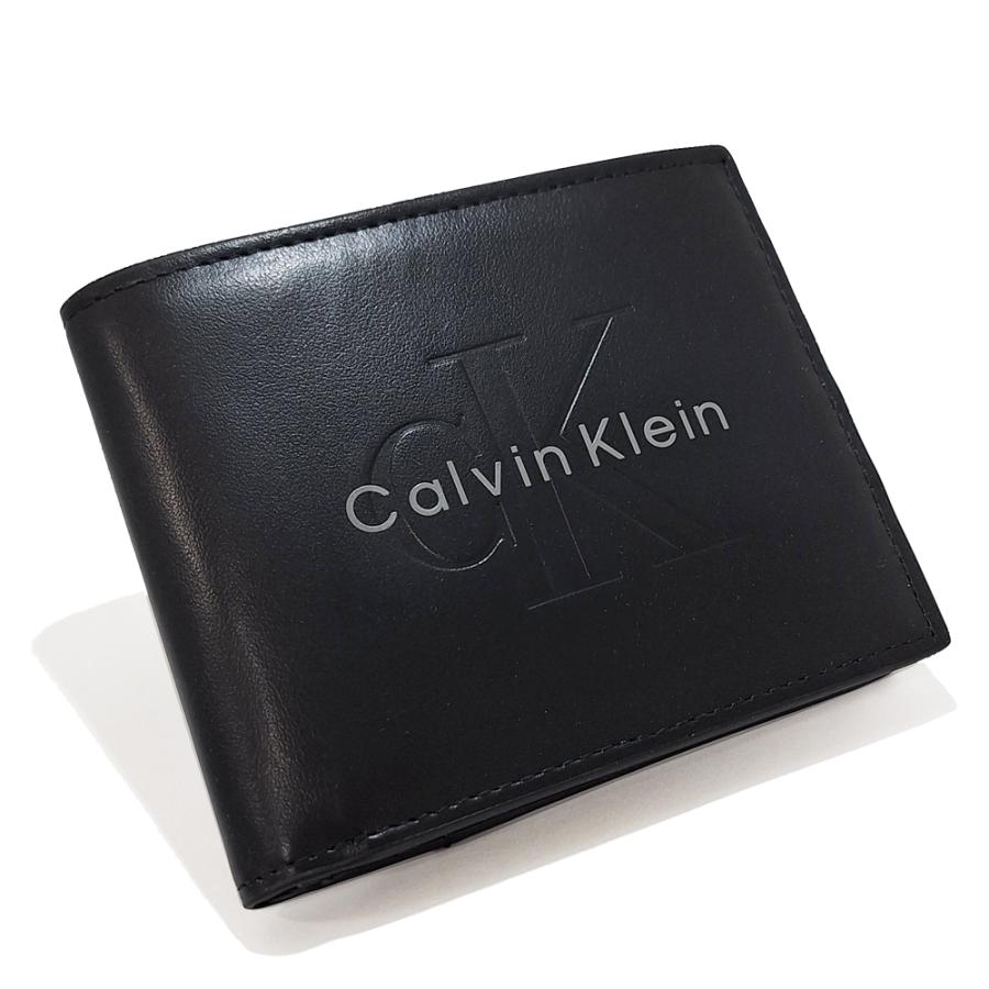 CK レザー 二つ折り財布 LV04D1156G-UB1