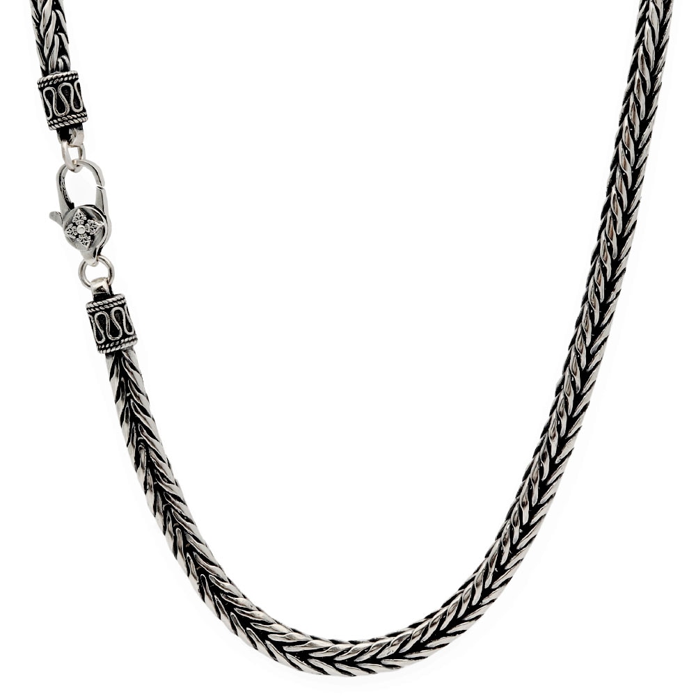 925六字真言チェーンネックレス60cm [ns177-60cm]