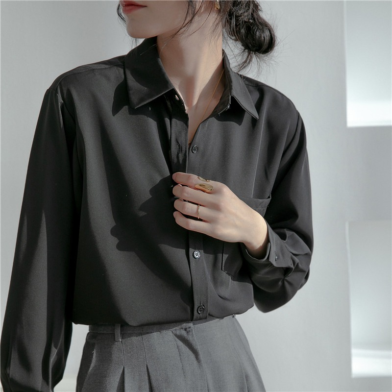 [Qoo10] シルクシャツ 女性デザインセンス ニッチ : レディース服