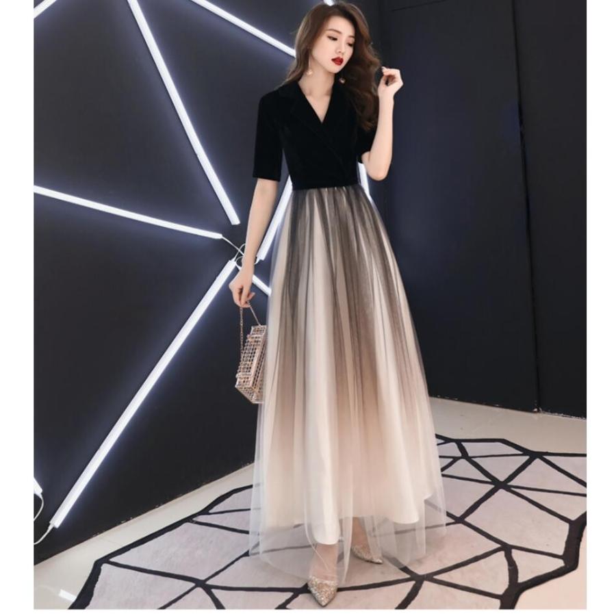 ロングドレス ナイトドレス ウエディングドレス パーディードレス 30代40代 ステージ衣装 オペラ声楽 成人式 花嫁 忘年会 結婚式 ピアノ aライン-759 7,685円