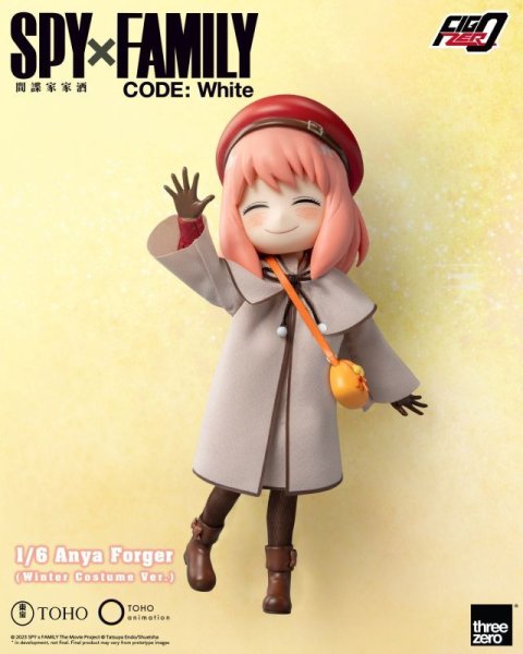 Threezero SPY×FAMILY CODE: White アーニャ・フォージャー Winter Costume Ver. 1/6 アクションフィギュア 3Z07810M0