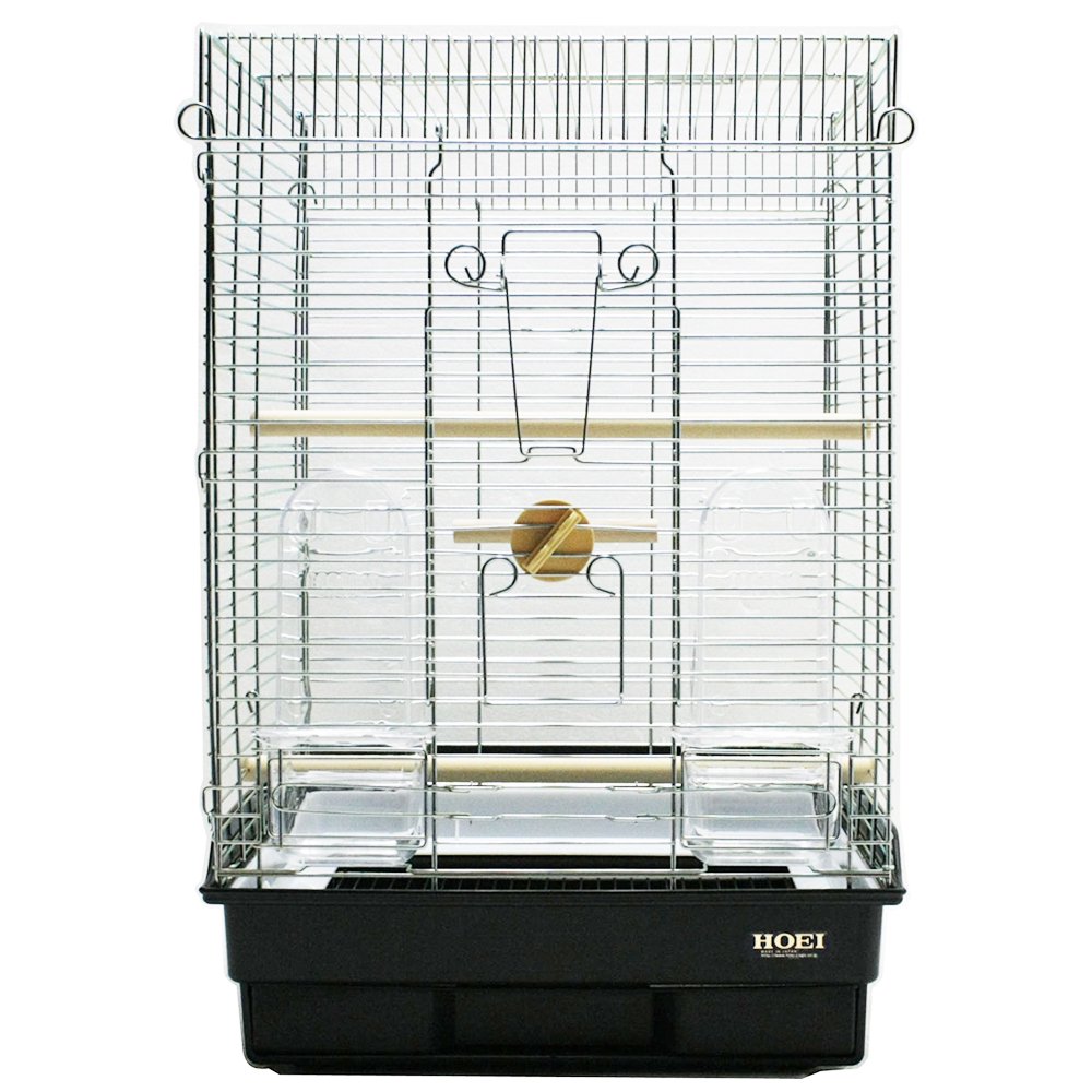 鳥かご　ＨＯＥＩ　３５手のりホライズンセキセイ　ブラック　（３７X４１．５X５４．５ｃｍ）　セキセイ　小型インコ　中型インコ　ＣＲＣ55―15―10―10―00