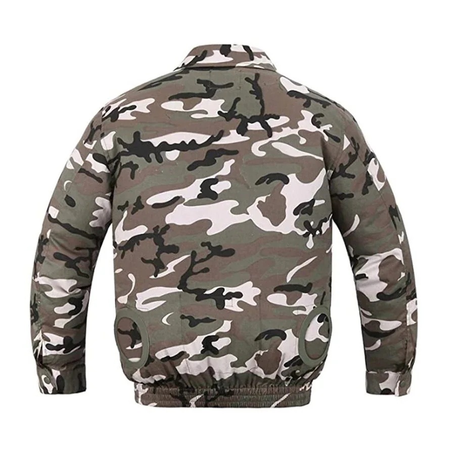 空調服 空調作業服 空調扇風服 ファン バッテリー セット 熱中症対策 長袖 ブルゾ30%までに制限