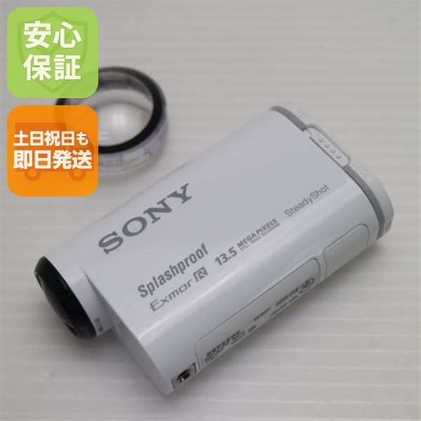 超美品 HDR-AS100V ホワイト デジタルビデオカメラ SONY 82