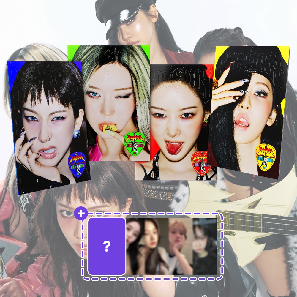 [4種セット] aespa 6集ミニアルバム 『 Rich Man 』 ENERGY Ver