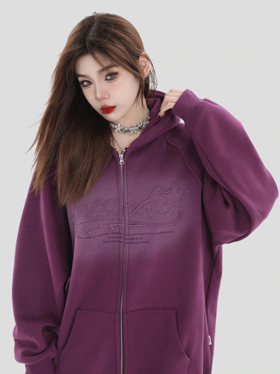 3色 BF風今年 秋冬 韓国 かわいい レディース フード付きアウターフーディー黑ブルゾン長袖シルエット加工 ユニセックス トップスカジュアルファッション系サイズお出かけフル丈トラック高校生通学大学生