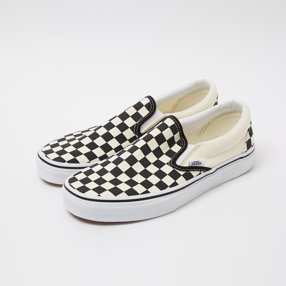 バンズクラシックスリッポン-(チェッカーボード) ブラック:ホワイト/ VN000EYEBWW1 10,204円
