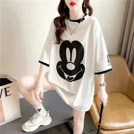 【10点セット】ミニー ミッキーディズニー ミッキー ペアルックTシャツレディース ウェア 半袖 Tシャツ 大きいサイズ9gh88mickey tシャツ154