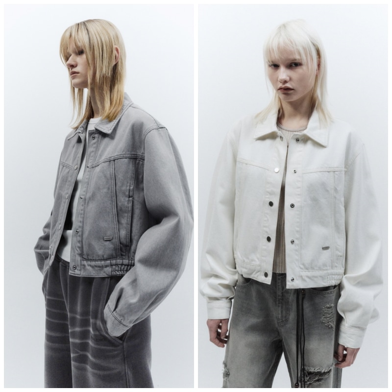 【INSILENCE】 MINIMAL DENIM BLUE TYPE : 2COLORS