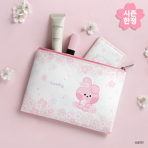 Minini 桜エディションポーチ BTS 公式グッズ BT21 cherry blossom Pouch