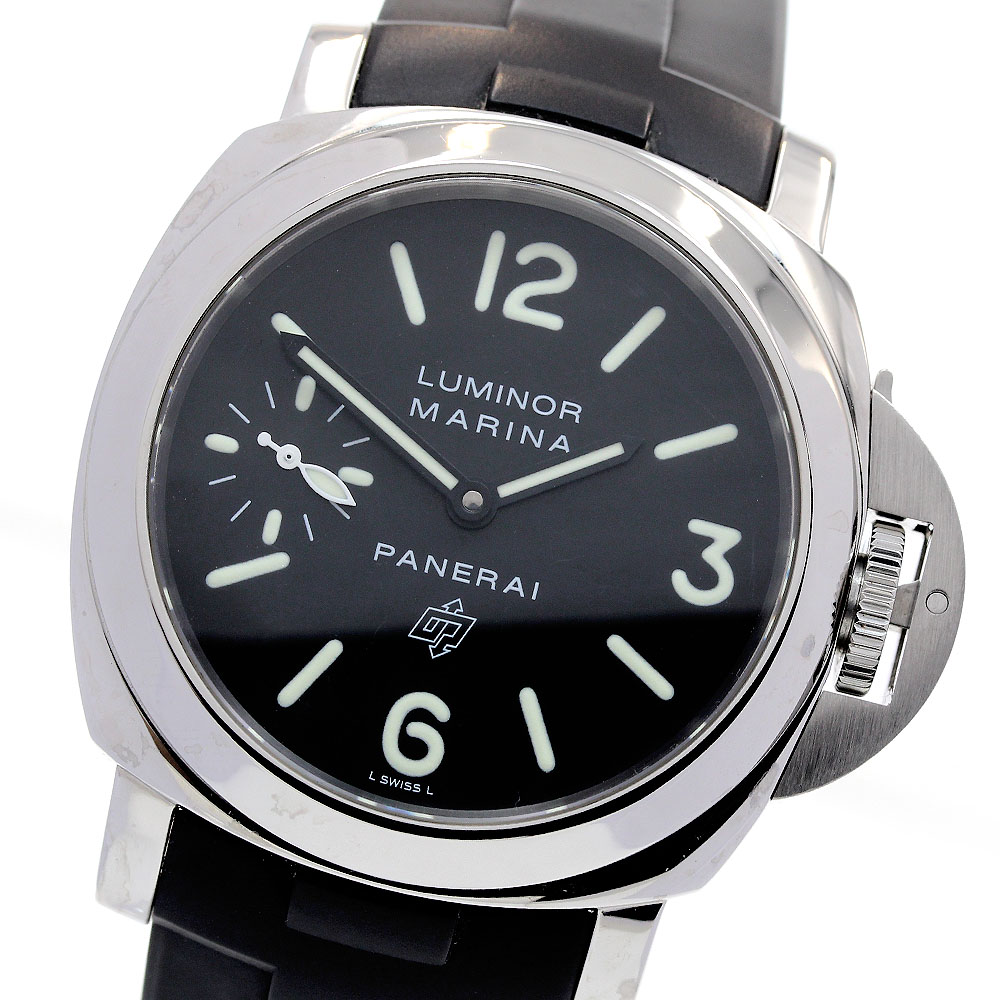 パネライ PANERAI PAM00005 ルミノールマリーナ スモールセコンド 手巻き メンズ 美品 _837844【中古】