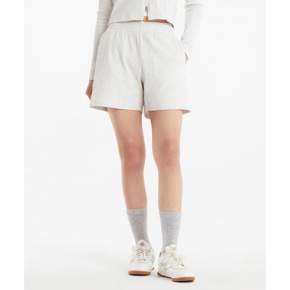 ニューバランス NBNVF2W312/レディースソフト4パートリブショーツ (グレー)