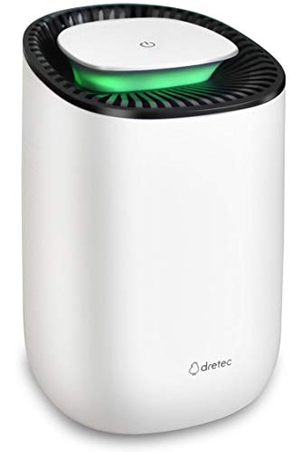 dretec(ドリテック) 除湿機 小型 コンパクト 容量450ml 4.5畳以下 ペルチェ式 満水お知らせランプ 静音 軽量 省エネ 結露 カビ 梅雨対策 玄関 押入 クローゼット 寝室 洗面所 脱
