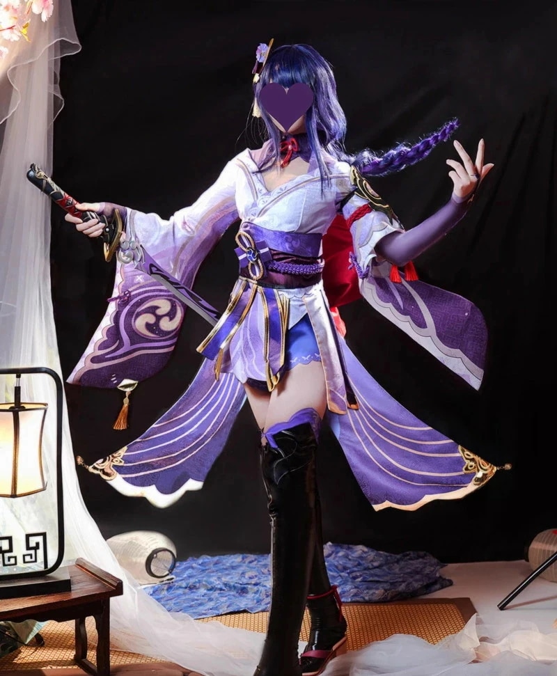 コスプレ コスチューム Raiden Ei らいでん えい げんしんGenshin コスプレ服