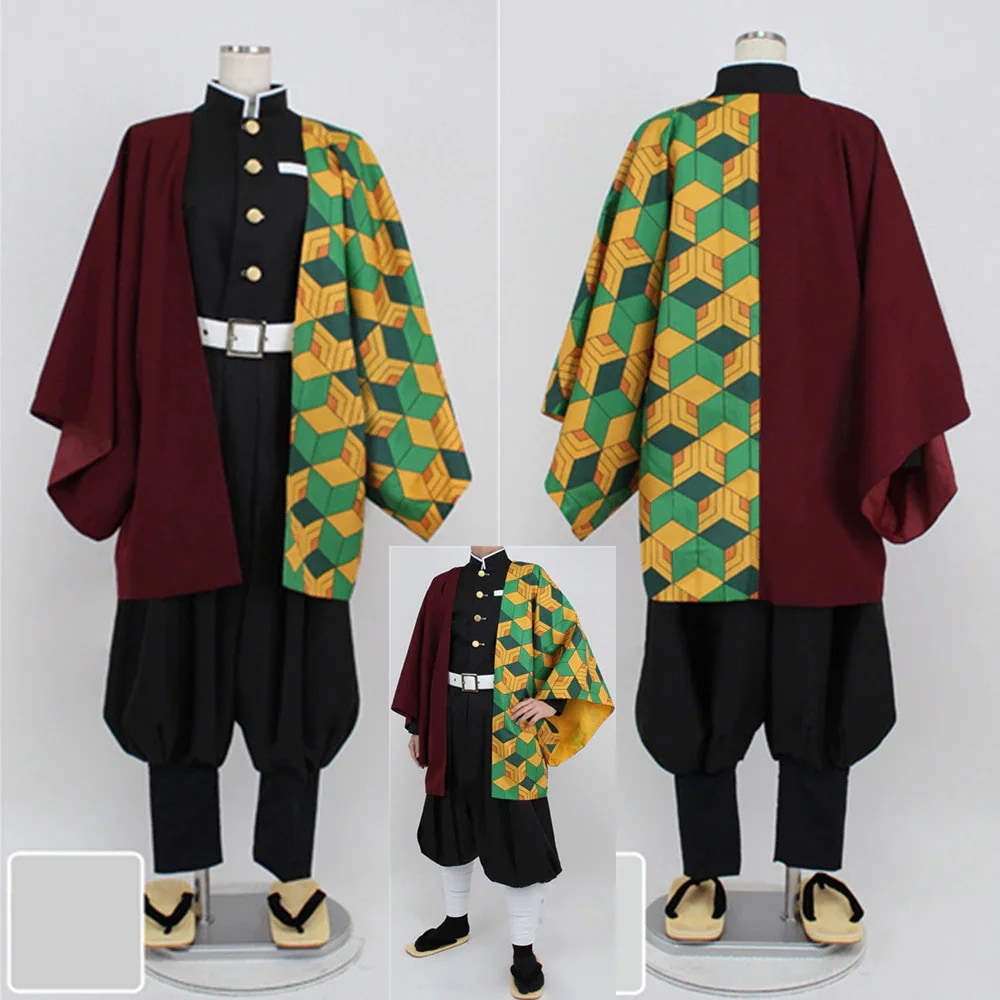 冨岡義勇風 鬼殺隊制服 コスプレ衣装 コスチューム期間限定30％