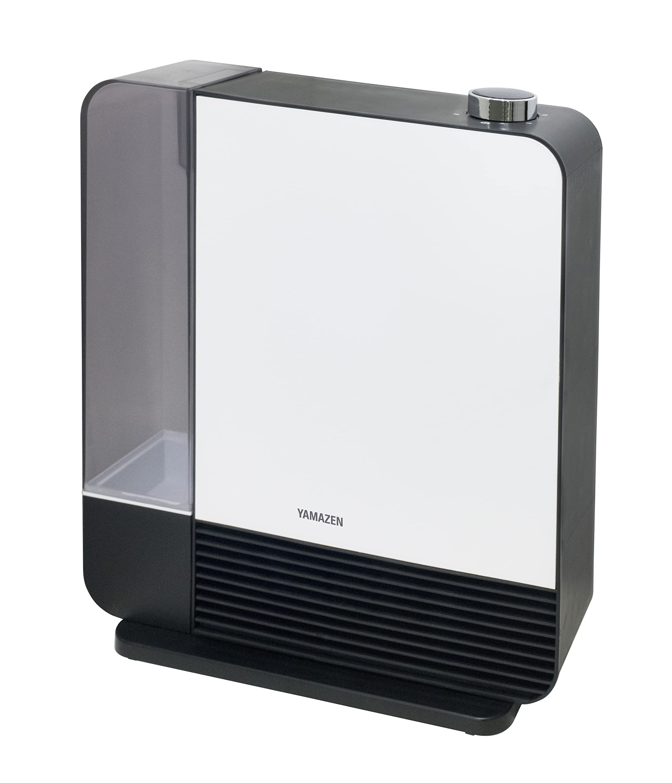 [山善] 大風量 セラミックファンヒーター セラミックヒーター 加湿機能搭載 (木造和室 6畳 / プレハブ洋室 10畳 まで) タンク容量2.2L 暖房出力2段階切替 ホワイト DKF-M122(W