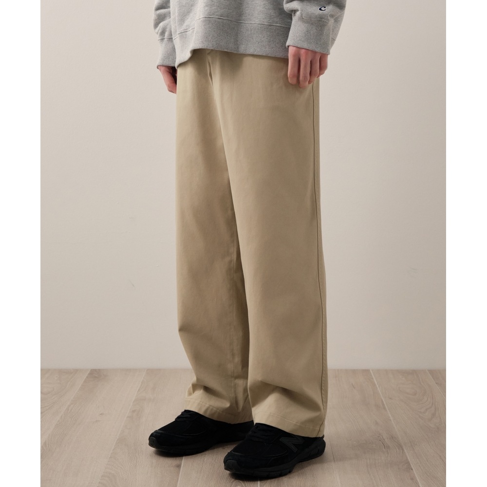 COVERNATレギュラーチノパンツベージュ