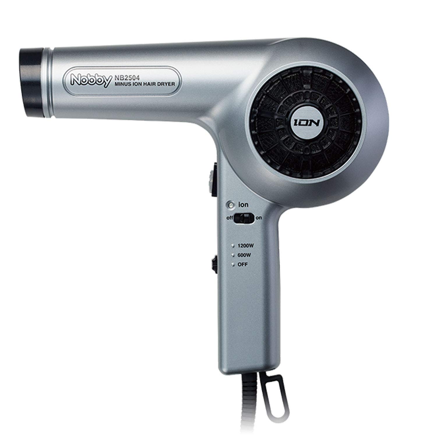 テスコム ノビー(Nobby) マイナスイオンヘアードライヤー NB2504 シルバー 1個 (x 1)