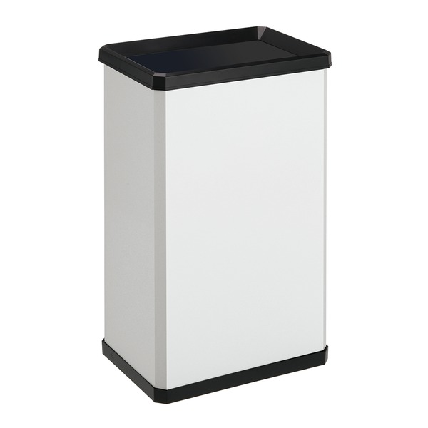 ゴミ箱 ターンボックス L オフホワイト 37L 袋止め付き スイング蓋付き テラモト ダストボックス