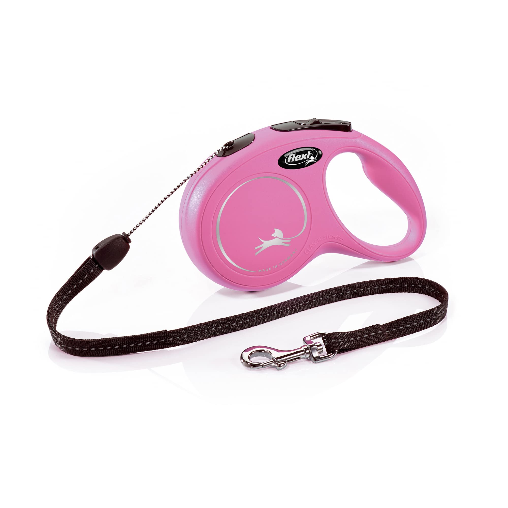 フレキシ (flexi) ニュークラシック コード S(12kg未満) 8m ピンク 犬用リード