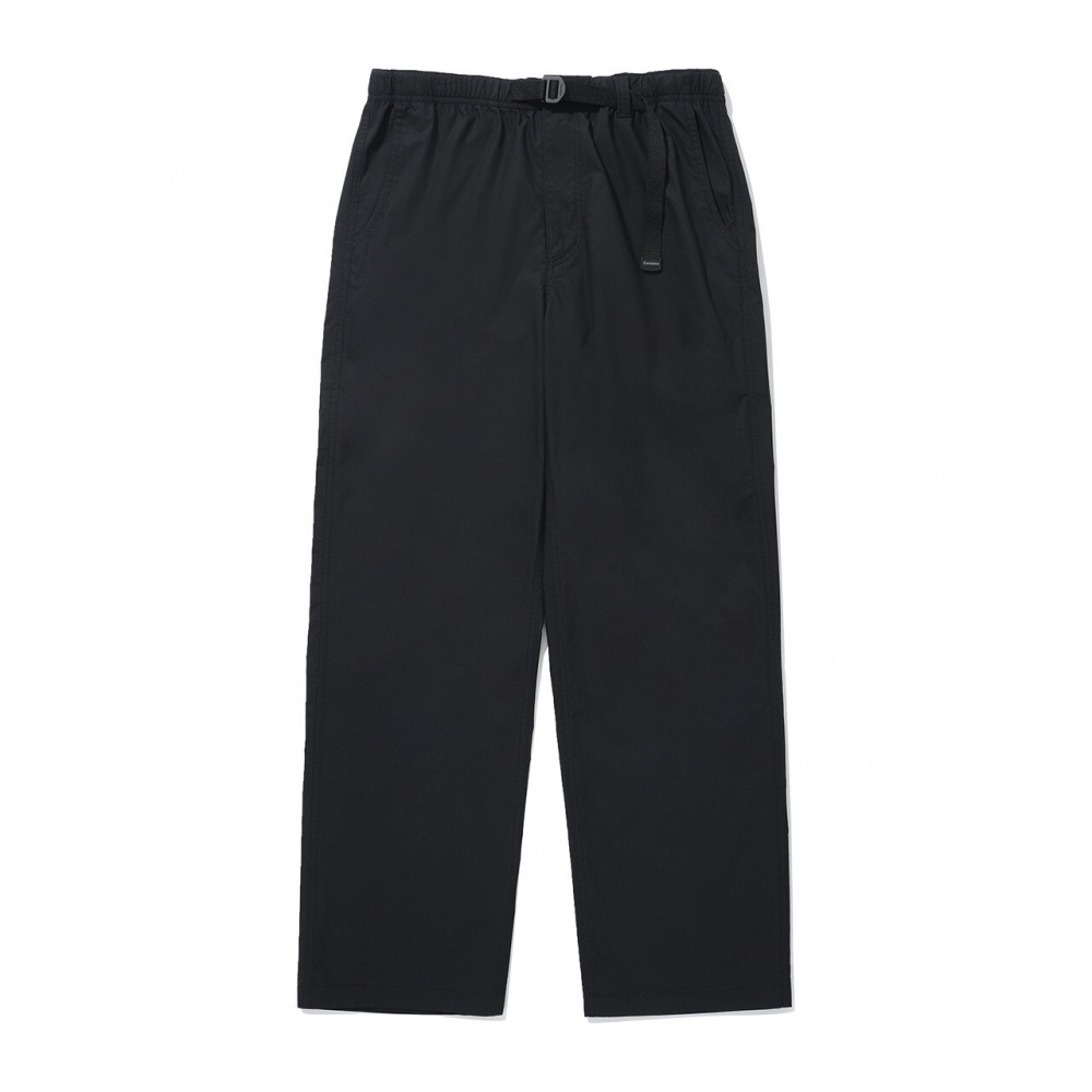 COVERNAT チノセミワイドバックルパンツブラック