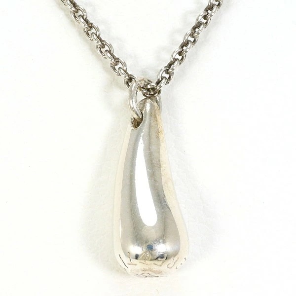 ティファニー ティアドロップ シルバー ネックレス 中古