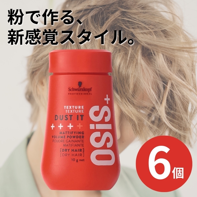 【6個】シュワルツコフ オージス ダストイット 10g schwarzkopf スタイリング パウダー スタイリング剤