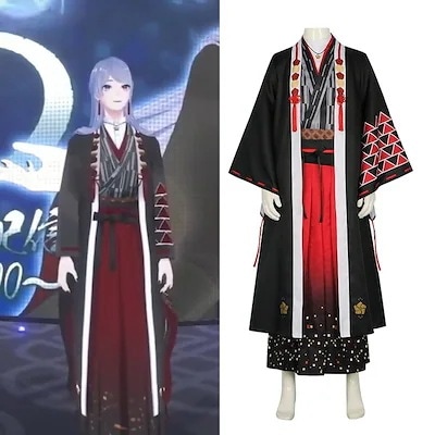 文化祭 学園祭 クリスマス コスプレ衣装 コスチューム 弦月藤士郎 VTuber バーチャルYouTuber スーツ 2024新作入荷コスプレ