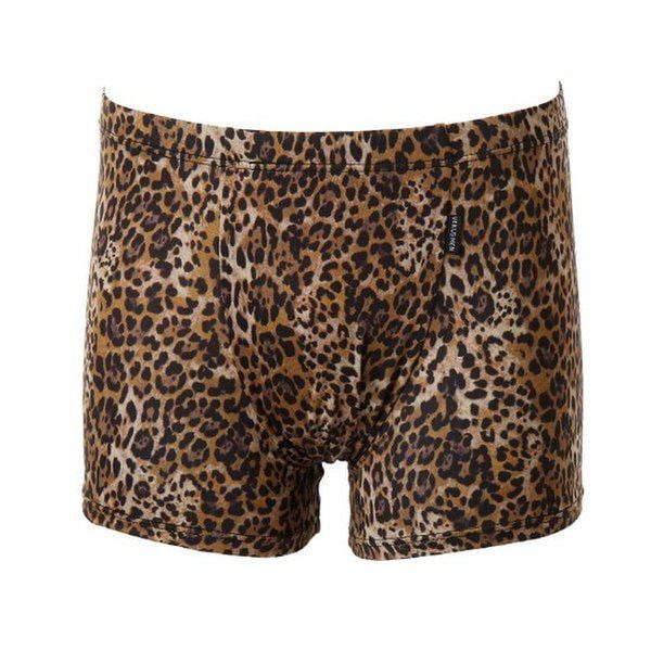 なめらかな肌触りポリスパンヒョウ柄プリントドロワーズVMP1810T_DJ
