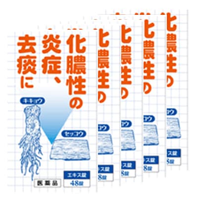 第2類医薬品【5個セット】　桔梗石膏エキス錠　「コタロー」48錠[5個セット]