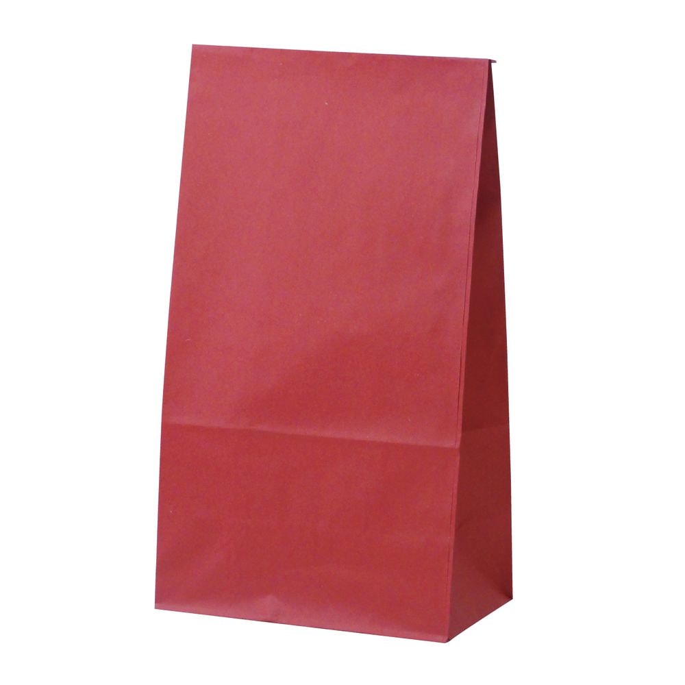 （まとめ買い）ササガワ 紙袋 角底袋 ルージュ 幅150xマチ90x高さ280mm 100枚入 50-3406 [x3]