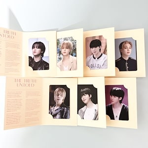 【すぐ発送】 公式 BTS ジミン 会場入場特典カード 7枚コンプ Jimin THE TRUTH UNTOLD 展示会 JIMIN POP-UP SEOUL MOXY アントールド