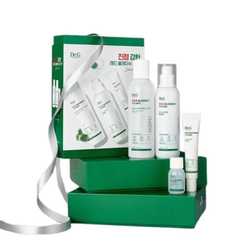 [2+2]レッド ブレミッシュ フォー メン トナー 200ml+20ml / フルイド 150ml+ 30ml 彼氏 プレゼントセット
