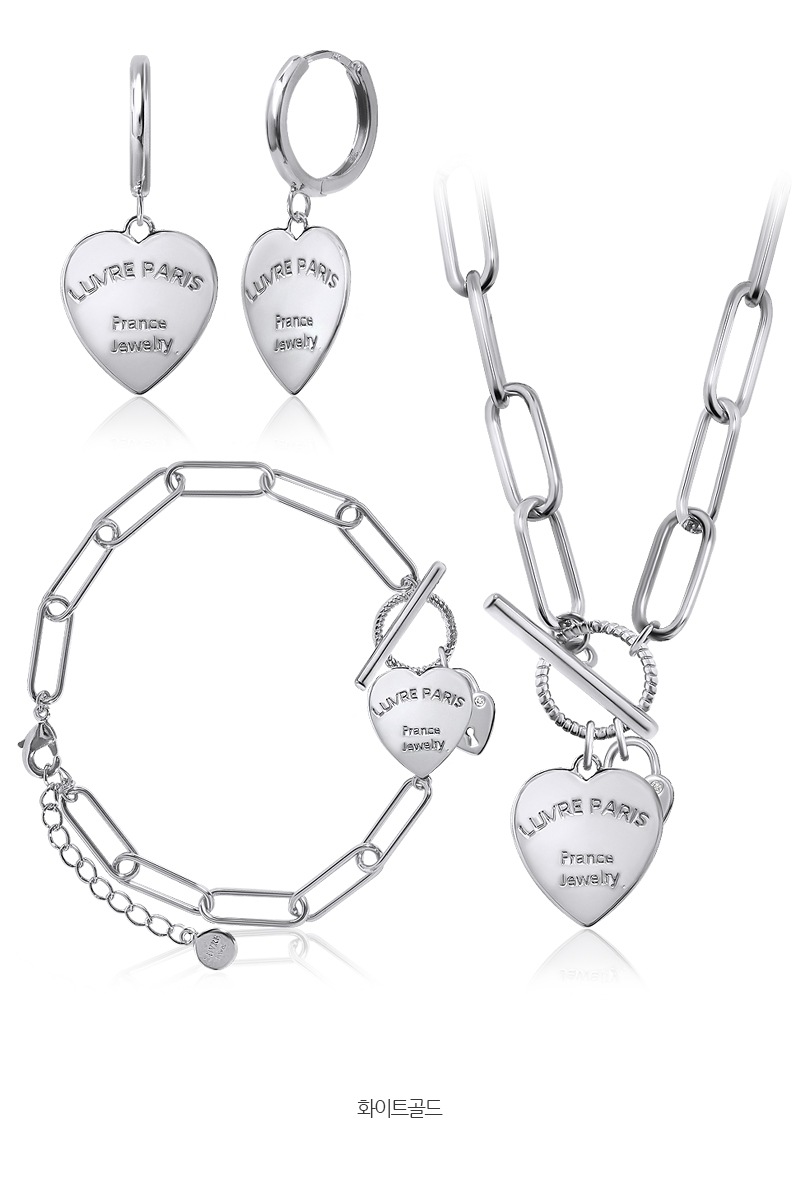 ハートネックレスセット