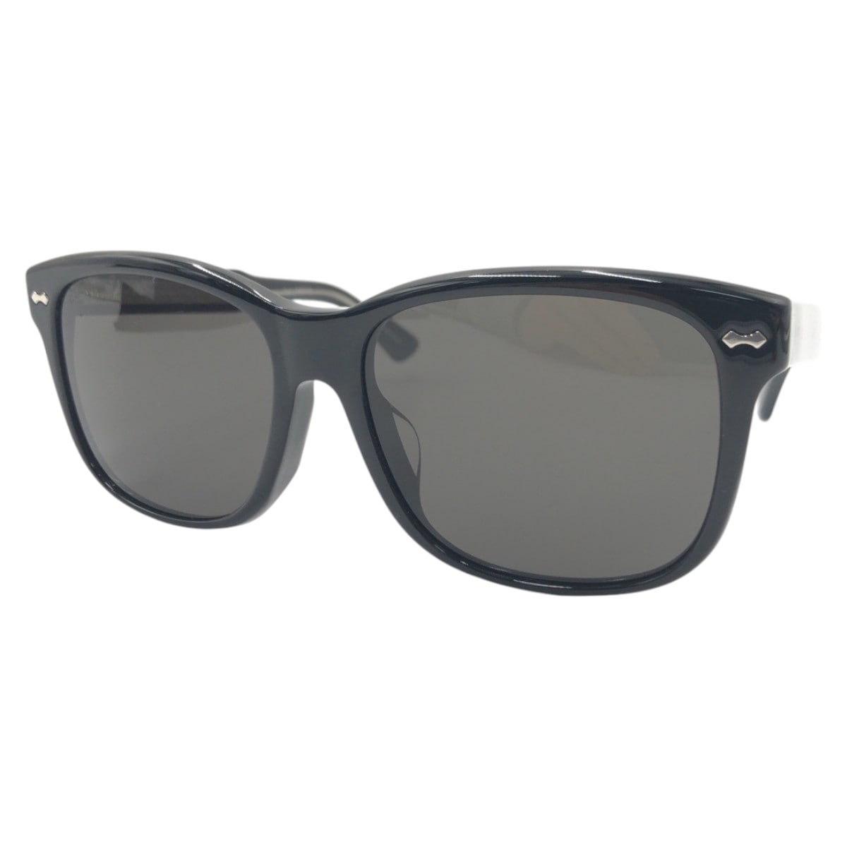 美品 ブラック 黒 プラスチック GG 0050 SA サングラス 男女兼用 メンズ 502925